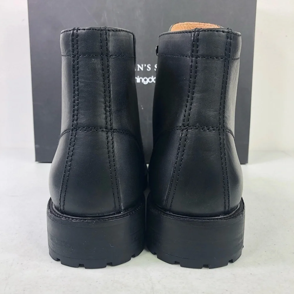 Bloomingdales The Mens Store Leather Lace Up Boots